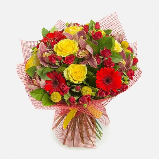 Τριαντάφυλλο - Ορχιδέα - Ζέρμπερα